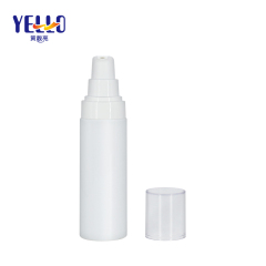 Custom White 100ml Empty Lotion Pump Bottle For Skincare Packaging
