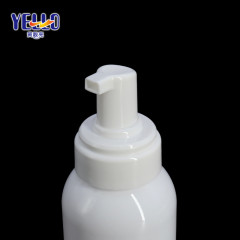 White PET Foam soap Bottles , Round Plastic Foaming Bottles Wholesale