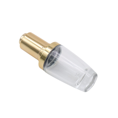 Golden Button Dropper Bottles , 30ml 60ml Glass Essence Oil Bottle with Dropper