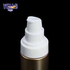 Blue Round PET Lotion Bottles 50ml with Pump Dispenser