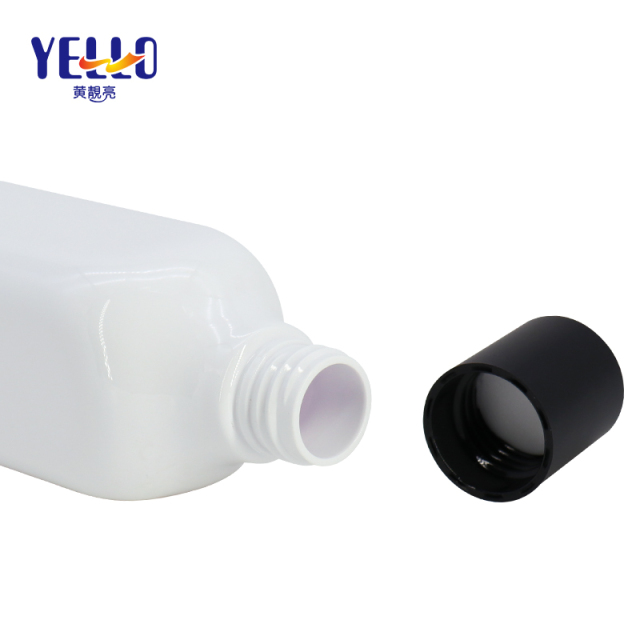 200ml White Containers for Hand Lotion , Body Lotion Bottle with Screw Cap