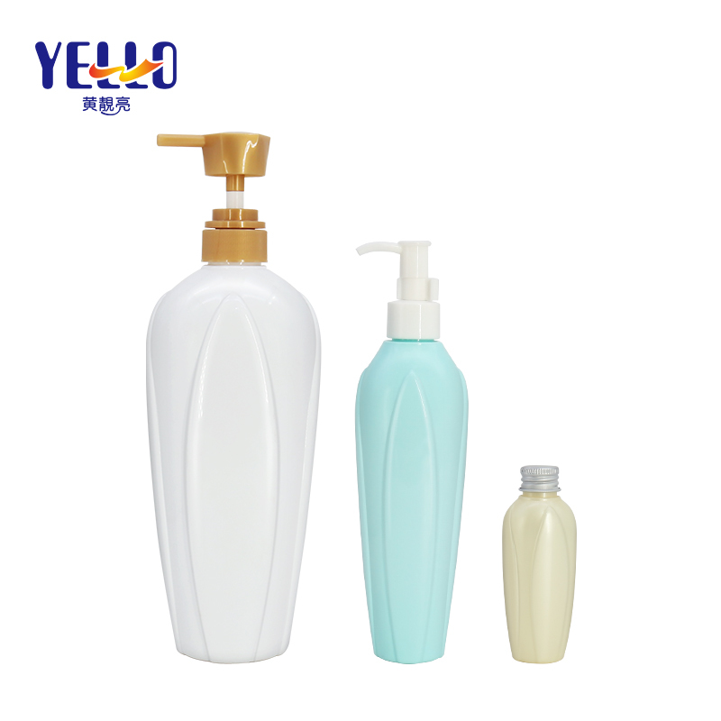 80ml 300ml 1000ml PET Shampoo Bottles / Empty Body Wash Bottles Bulk
