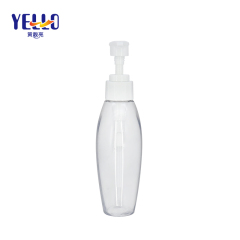 Wholesale 200ml Reusable Plastic Empty Shampoo Bottles With Unique Shape