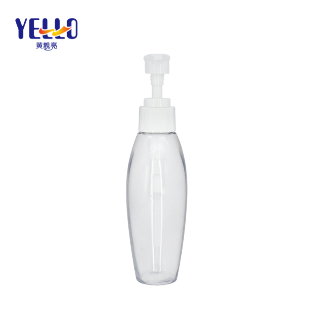 Wholesale 200ml Reusable Plastic Empty Shampoo Bottles With Unique Shape