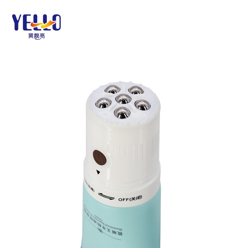 Empty Eletric Plastic Cosmetic Massage Tube , 150g Roller Ball Cream Tubes