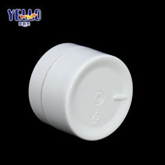 1oz 30g White Face Cream Jars Wholesale , Small PET Cosmetic Containers For Creams