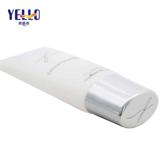 30g 40g 50g Plastic Flat Refillable Squeeze Tubes For BB/CC Cream