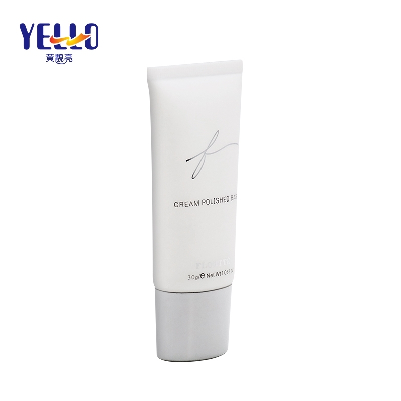 30g 40g 50g Plastic Flat Refillable Squeeze Tubes For BB/CC Cream