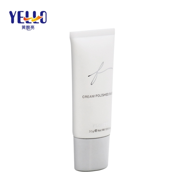 30g 40g 50g Plastic Flat Refillable Squeeze Tubes For BB/CC Cream
