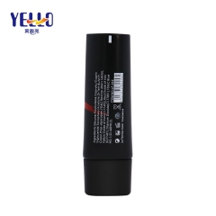 30ml 50ml Black Foundation Cosmetic Soft Tube / LDPE Plastic Cream Lotion Tube
