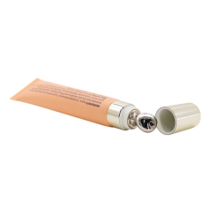 Orange Empty Eye Cream Massage Tubes / Mini Cosmetic Cream PE Tube