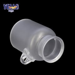 New Launching ABS Made Facial Mask Containers , Transparent Cream Jars with Wooden Spoon