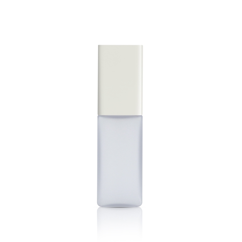 Luxury PET Rectangular Empty Cosmetic Fine Mist Spray Bottle Heavy Wall