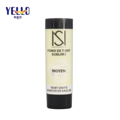 PE Plastic Soft Cream Tube For Cosmetics / 35ml 40ml 50ml BB Cream Foundation Tube
