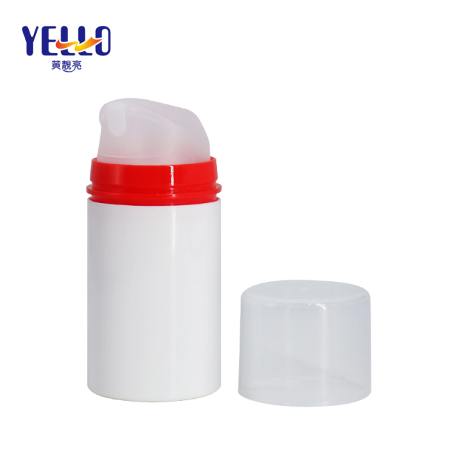 30ml 50ml 100ml Refillable Airless Pump Bottles / Airless Bottle Cosmetic Packaging