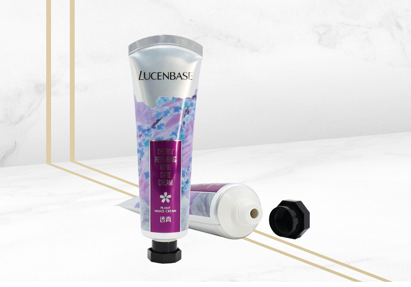 Customized 50g ABL Soft Tubes , Laminated Hand Care Cream Cosmetics Tubes