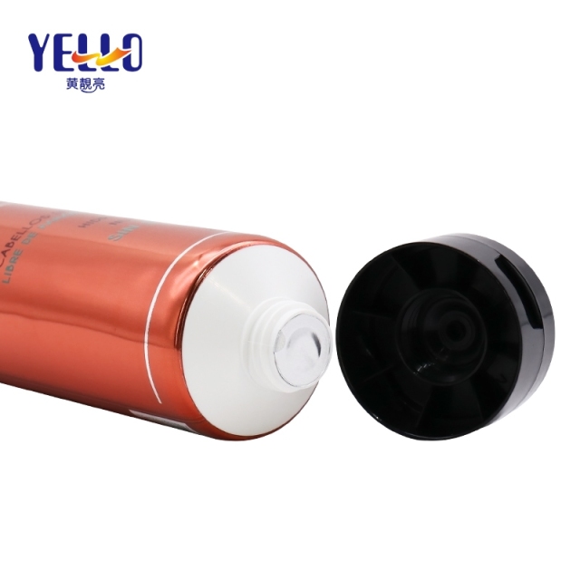 Wholesale ABL Laminated Cosmetic Tubes / Empty Lotion Squeeze Tubes Custom Capacity Color