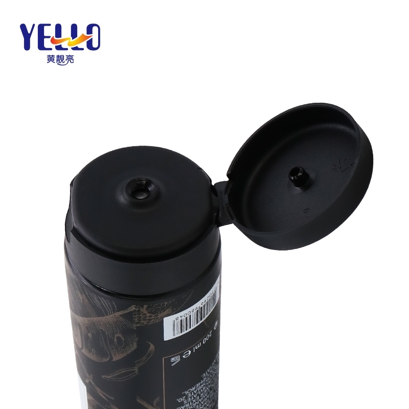 200g Big PE Plstic Tubes For Body Lotion / Customized Empty Cosmetic Hair Cream Tube in 200ml Packaging