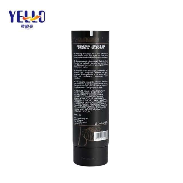 200g Big PE Plstic Tubes For Body Lotion / Customized Empty Cosmetic Hair Cream Tube in 200ml Packaging