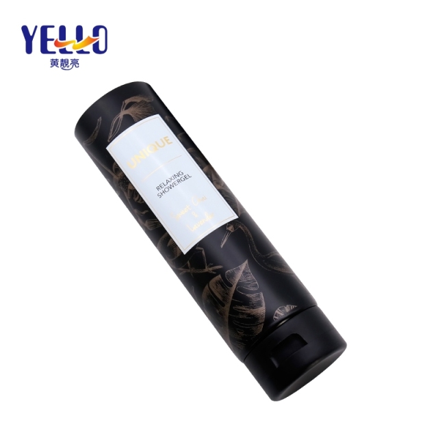 200g Big PE Plstic Tubes For Body Lotion / Customized Empty Cosmetic Hair Cream Tube in 200ml Packaging