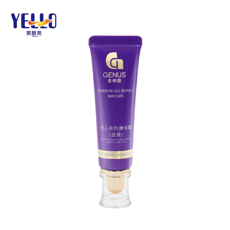 20ml 20g Cosmetic Cream Nozzle Tubes , Color Customs Sample Size PE Lotion Tube