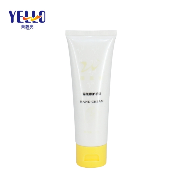 Refillable Plastic Lotion Gel Squeeze Tubes For Cosmetic / 50g 75g 100g Flip Top Cap Lotion Tubes