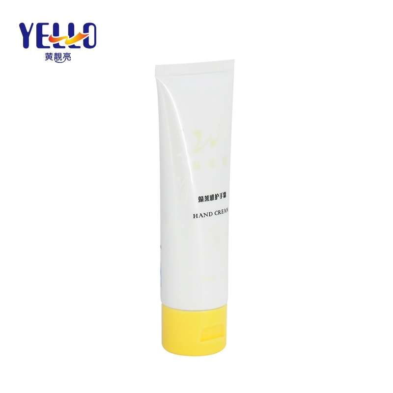 Refillable Plastic Lotion Gel Squeeze Tubes For Cosmetic / 50g 75g 100g Flip Top Cap Lotion Tubes