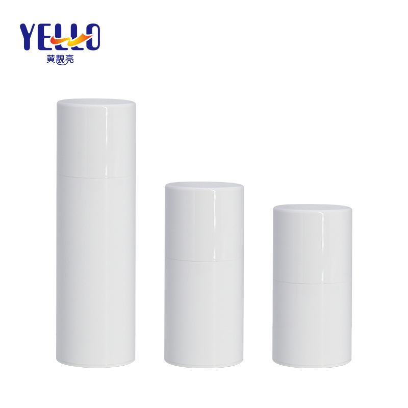 New Launched PCTG Airless Spray Bottle For Lotion / Plastic Liquid Cosmetic Vacuum Containers 100ml