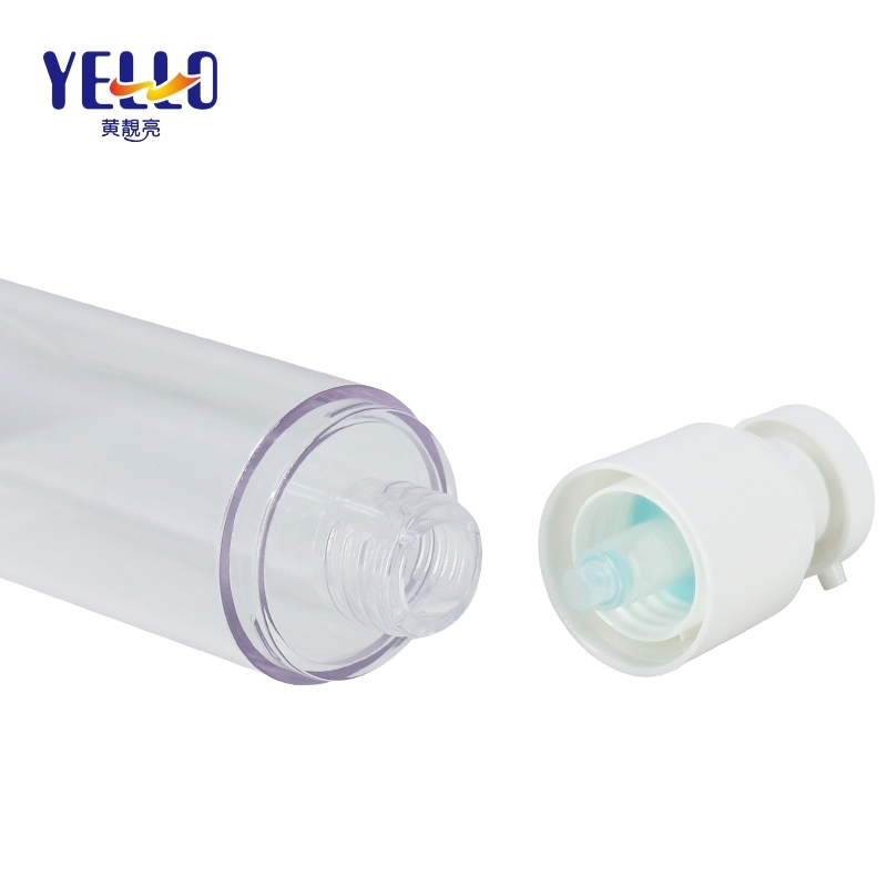 AS Plastic Transparent Skincare Airless Spray Bottles 30ml 80ml 100ml
