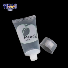 Transparent 30ml 50ml Plastic Squeeze Cosmetic Tubes For Hand Sanitzier