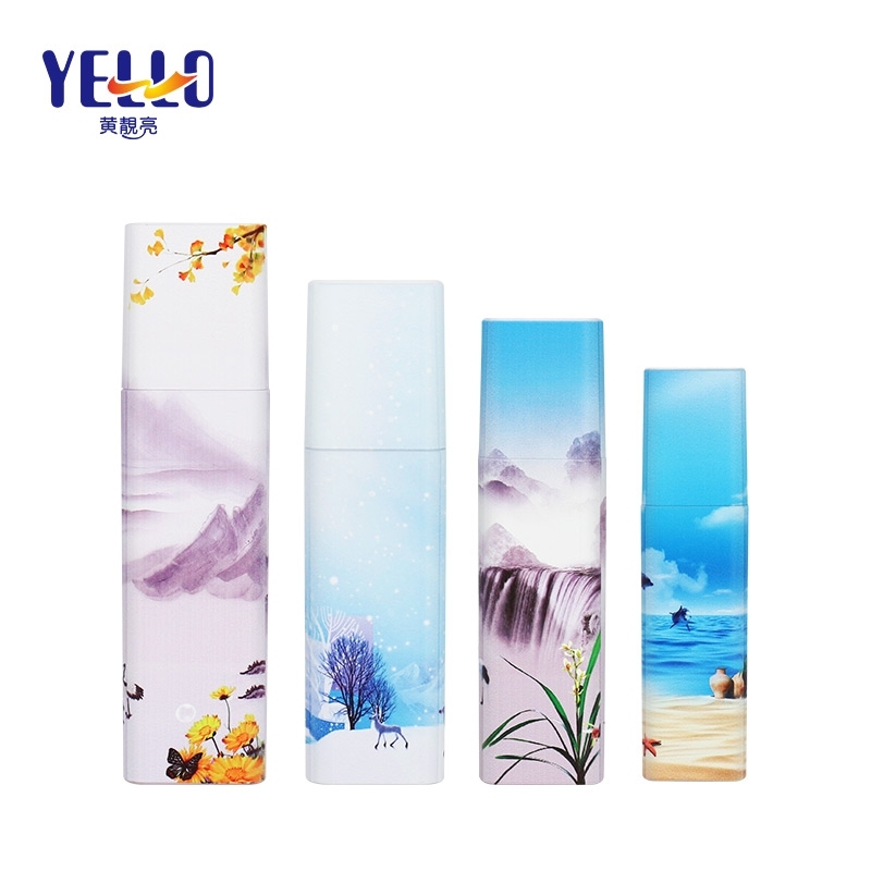 Square Plastic Mist Spray Bottle 35ml 60ml 100ml 120ml With 3D Printing