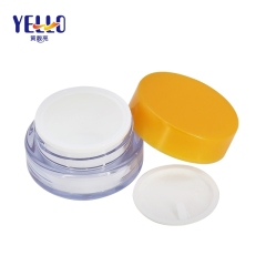 25g New Transparent Empty Acrylic Cream Jars , Small Size PMMA Lotion Container For Cream