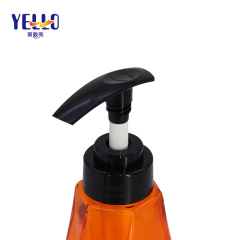 Irregular Transparent Plastic Lotion Shampoo Bottles 120ml 200ml