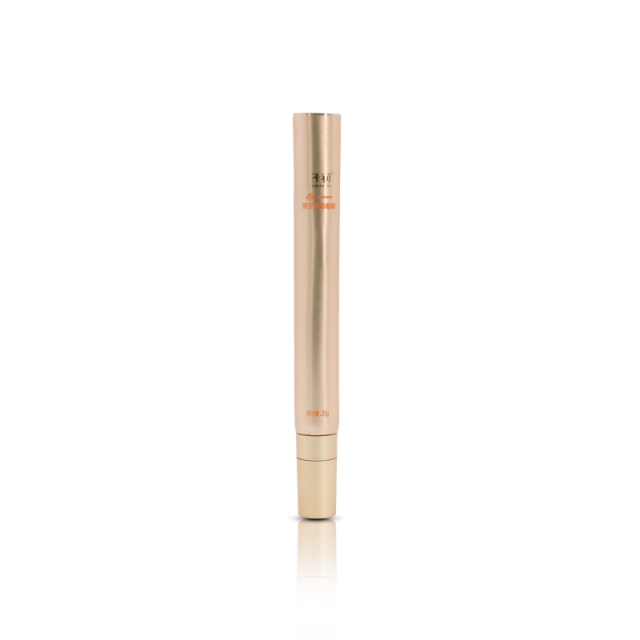 25ml Small Volume Primer Cosmetic Tubes With Massage Head , Plastic Empty Lotion Airless Containers