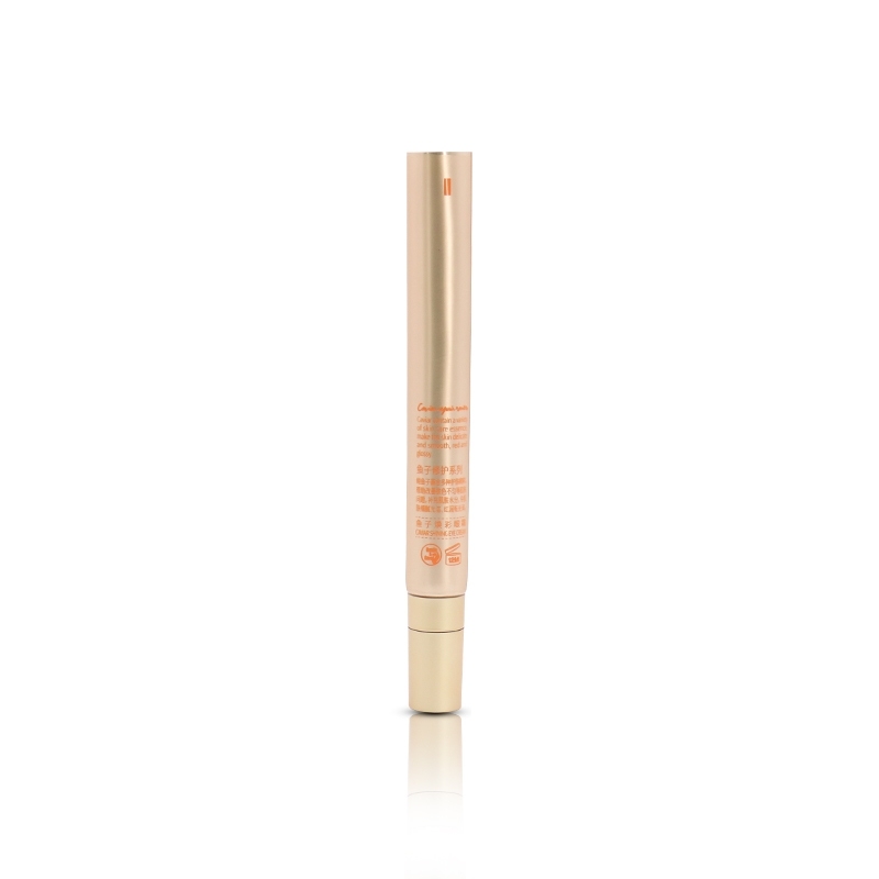 25ml Small Volume Primer Cosmetic Tubes With Massage Head , Plastic Empty Lotion Airless Containers