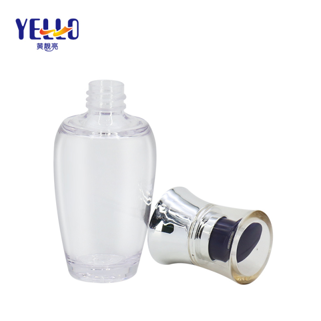 65ml PETG Lotion Serum Pump Botle / Unique Shape Cosmetic Pump Bottles
