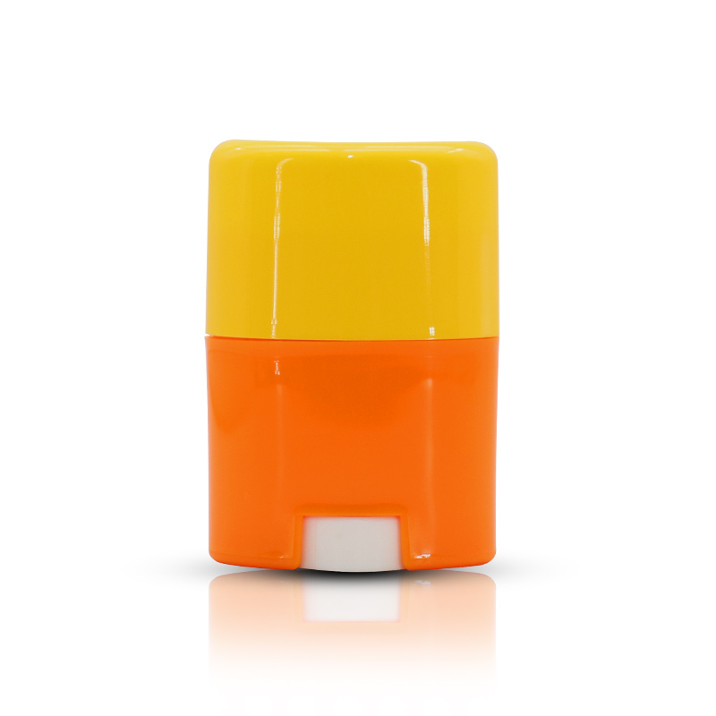 30g 50g PP Plastic Sunscreen Stick Bottles , Empty New Design
