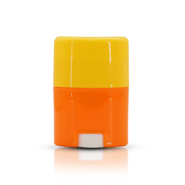 30g 50g PP Plastic Sunscreen Stick Bottles , Empty New Design
