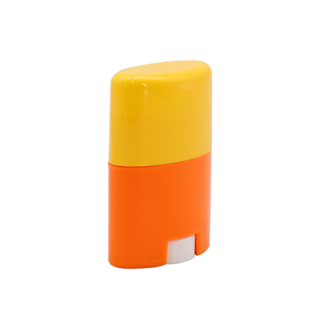 30g 50g PP Plastic Sunscreen Stick Bottles , Empty New Design