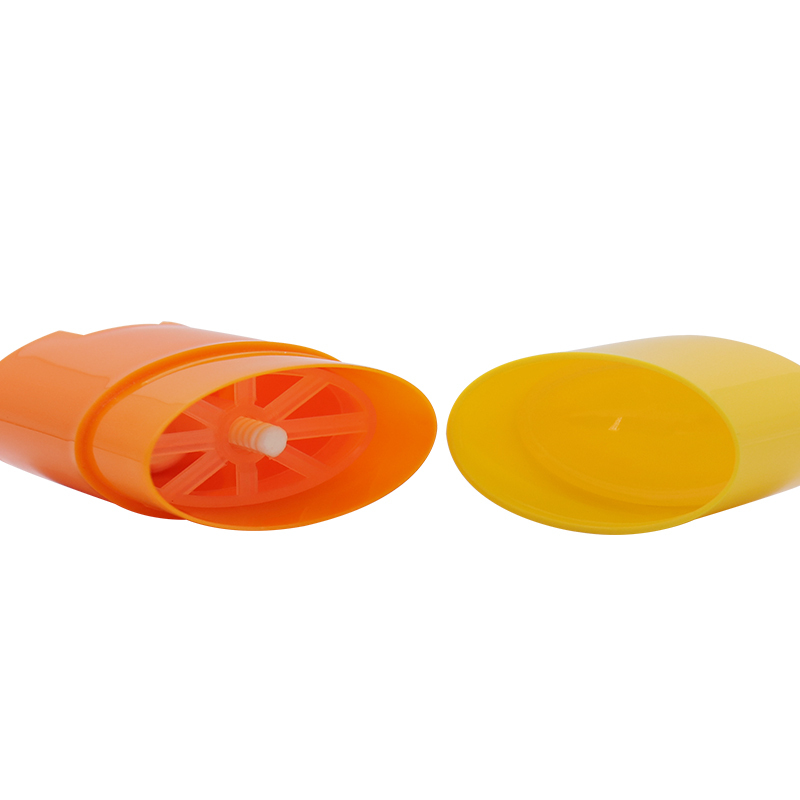 30g 50g PP Plastic Sunscreen Stick Bottles , Empty New Design