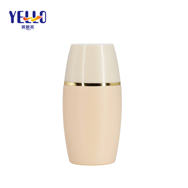 1oz Customized Nude Color 30ml Empty Primer Bottles / Factory Supply Plastic Make Up Cosmetic Containers