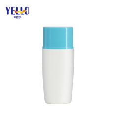 Squeezing Plastic Flat Bottles For Sunblocks Cream , Empty Customized Cosmetic Packaging Bottle
