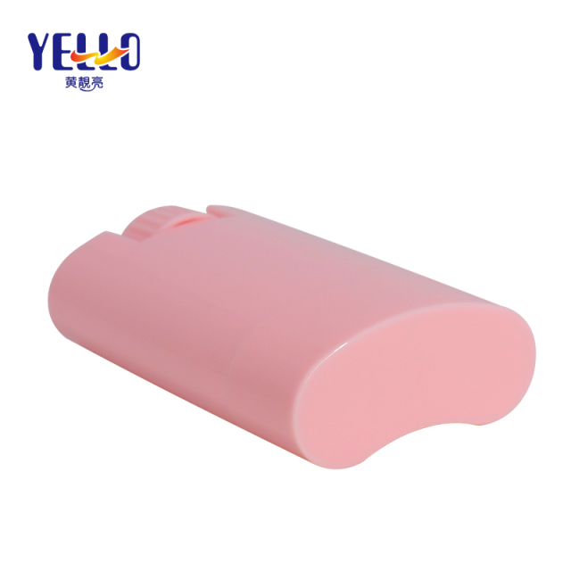 20g Fancy Pink Sunscreen Stick Bottle , Empty Plastic Bottle Deodorant Container