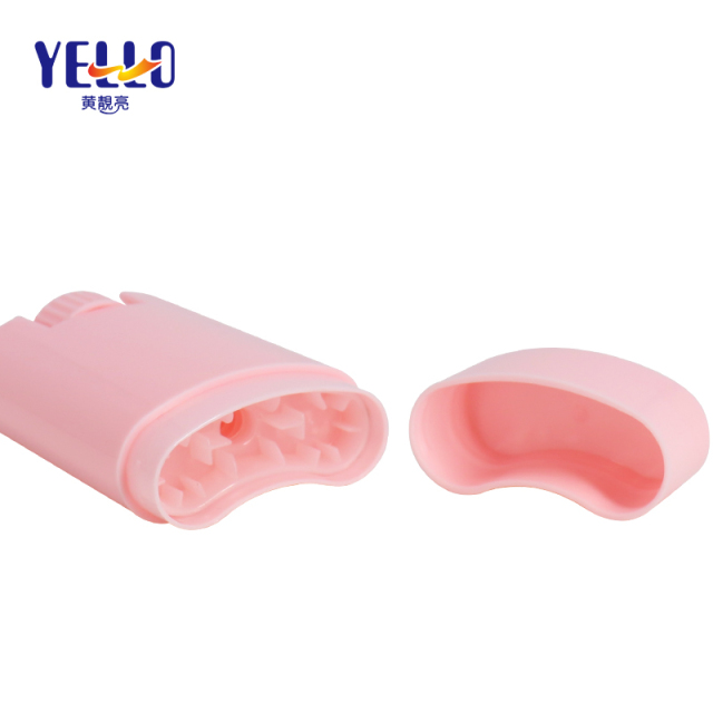 20g Fancy Pink Sunscreen Stick Bottle , Empty Plastic Bottle Deodorant Container