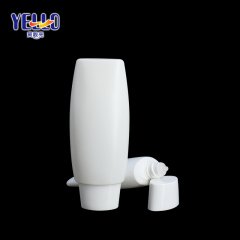50ml 80ml Tottle Squeezable Tubes, White Plastic Tottle Bottles With Nozzle