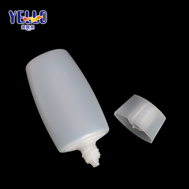 PE Empty Transparent Face Lotion Bottles , Plastic Cosmetic Skin Care Container