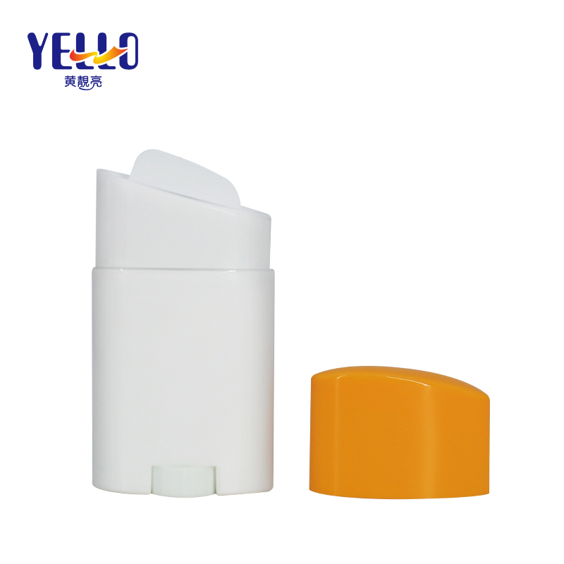 25g PP Plastic Sunscreen Stick Roller On Bottle , Customized Sun Stick Container