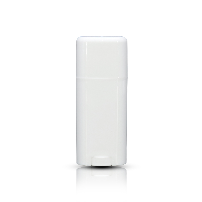 Pure White Plastic Sun Block Stick Container Roll On Bottle 50ml