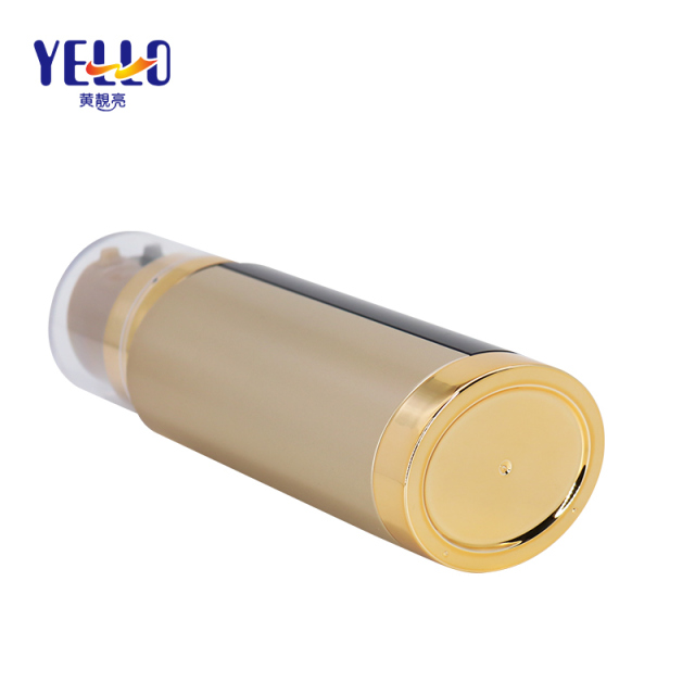 30g 1oz Empty Foundation Cream Bottles With Dual Spray Pump / Dual Chamber Bottle