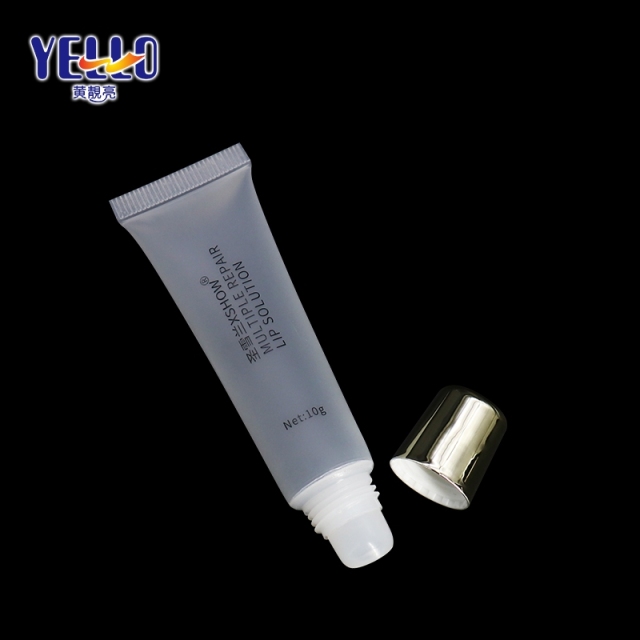 10g Empty Eye Moisturizer Tube Packaging / Transparent Lotion Tubes